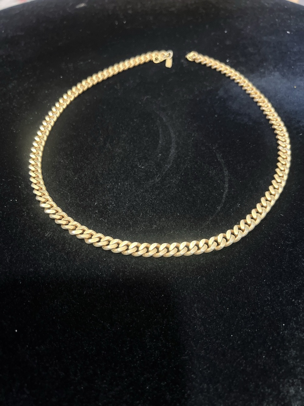 Macy's Brass Gold Plated Necklace